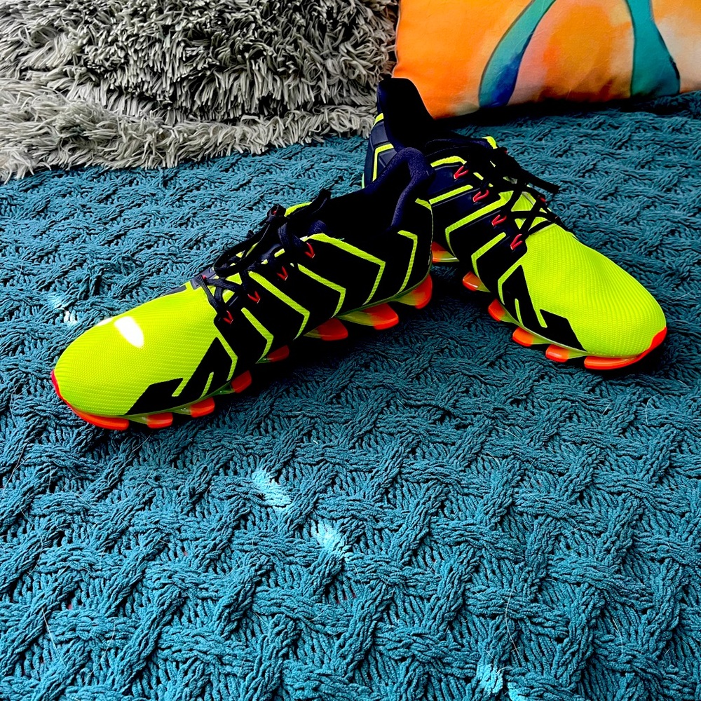 Adidas spring blade sneakers, neon green